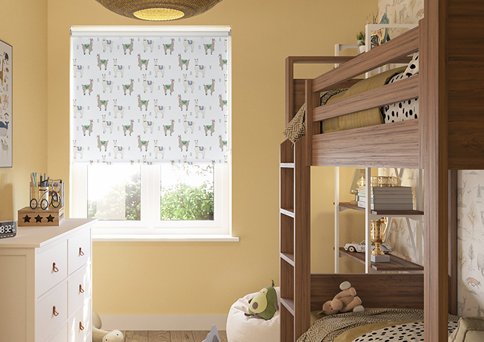 Dancing Llamas, Iquitos - Twist&Fit Roller Blind - Image 3